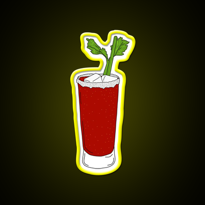 Bloody Mary Cocktail Bar Decor Led Neon Sign Rgb Color - LED neon sign view 7