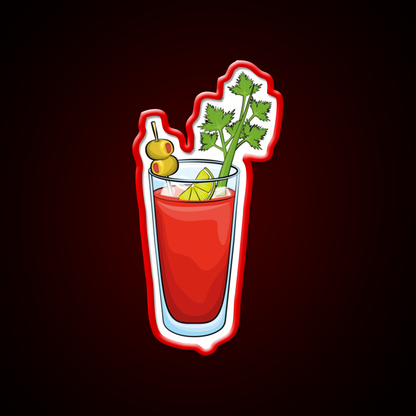 Bloody Mary For Cocktail Mary Lover Cocktail Bar Decor Led Neon Sign Rgb Color - LED neon sign view 10