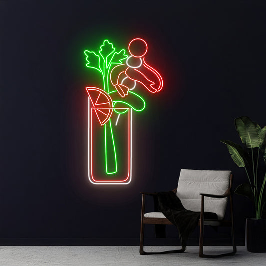 Bloody Mary Led Sign