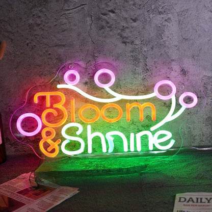 Bloom And Share Neon Sign | Shineneon