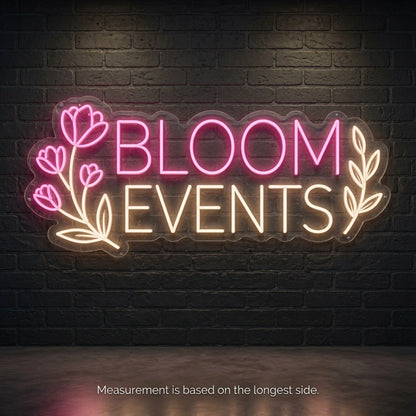 Bloom Events LED Neon Sign - 04 Size Image
