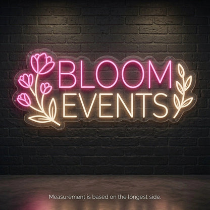 Bloom Events LED Neon Sign - Shineneon