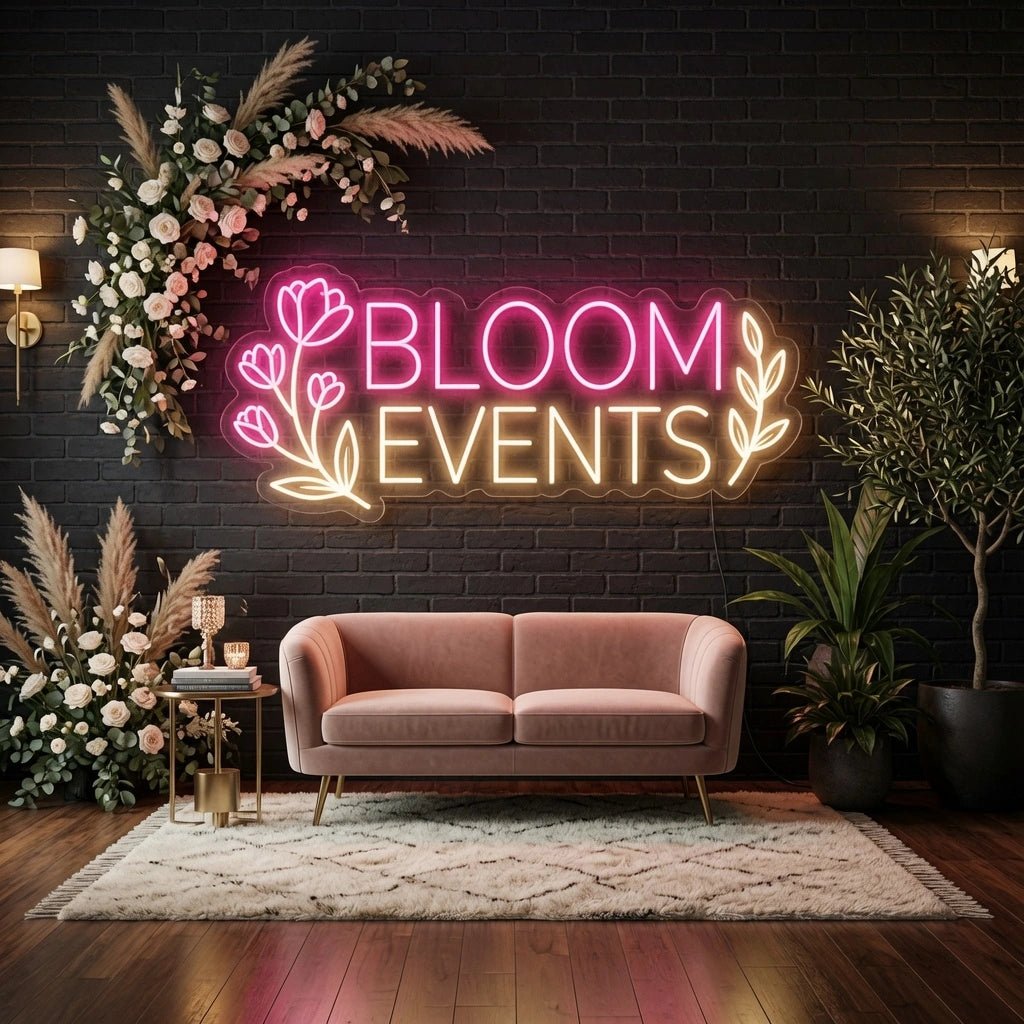 Bloom Events LED Neon Sign - Shineneon