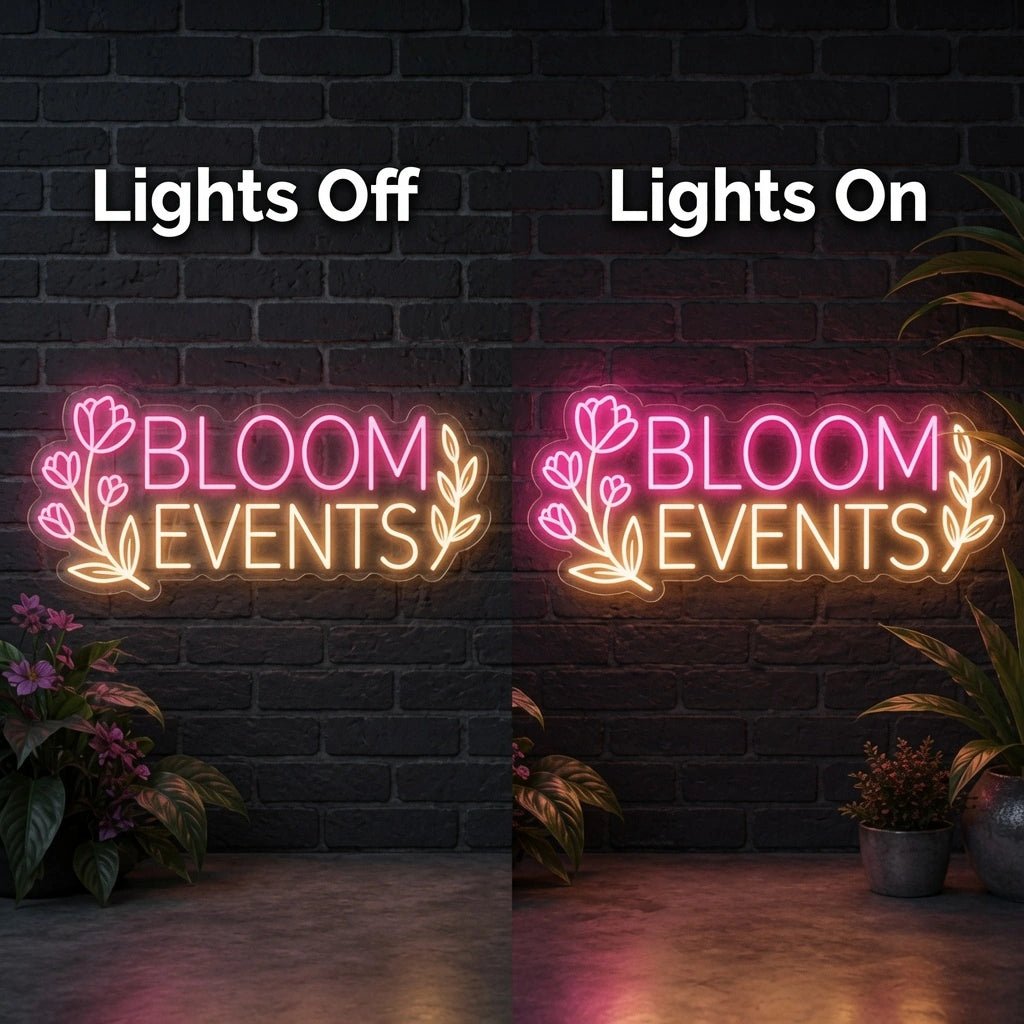 Bloom Events LED Neon Sign - Shineneon