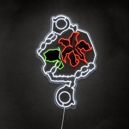 Bloom in Chains Custom LED Neon Sign - Shineneon