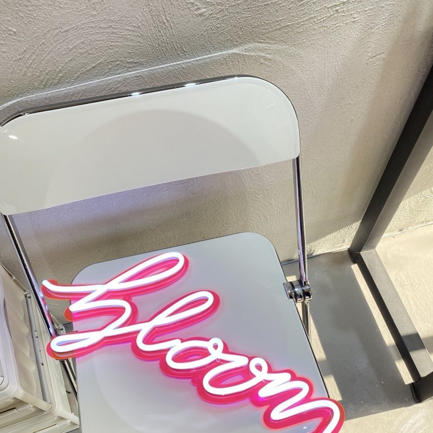 Bloom Lettering Handcraft Wall Hanging Led Neon Sign Wall Art | Shineneon