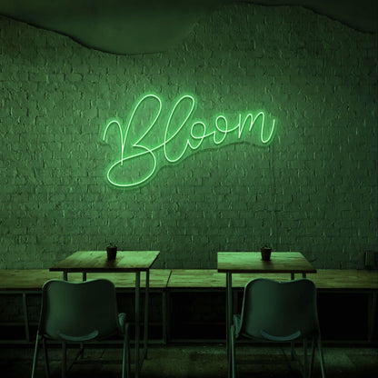 Bloom Neon Sign For Positive And Growth Spaces | Shineneon