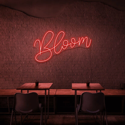 Bloom Neon Sign For Positive And Growth Spaces | Shineneon