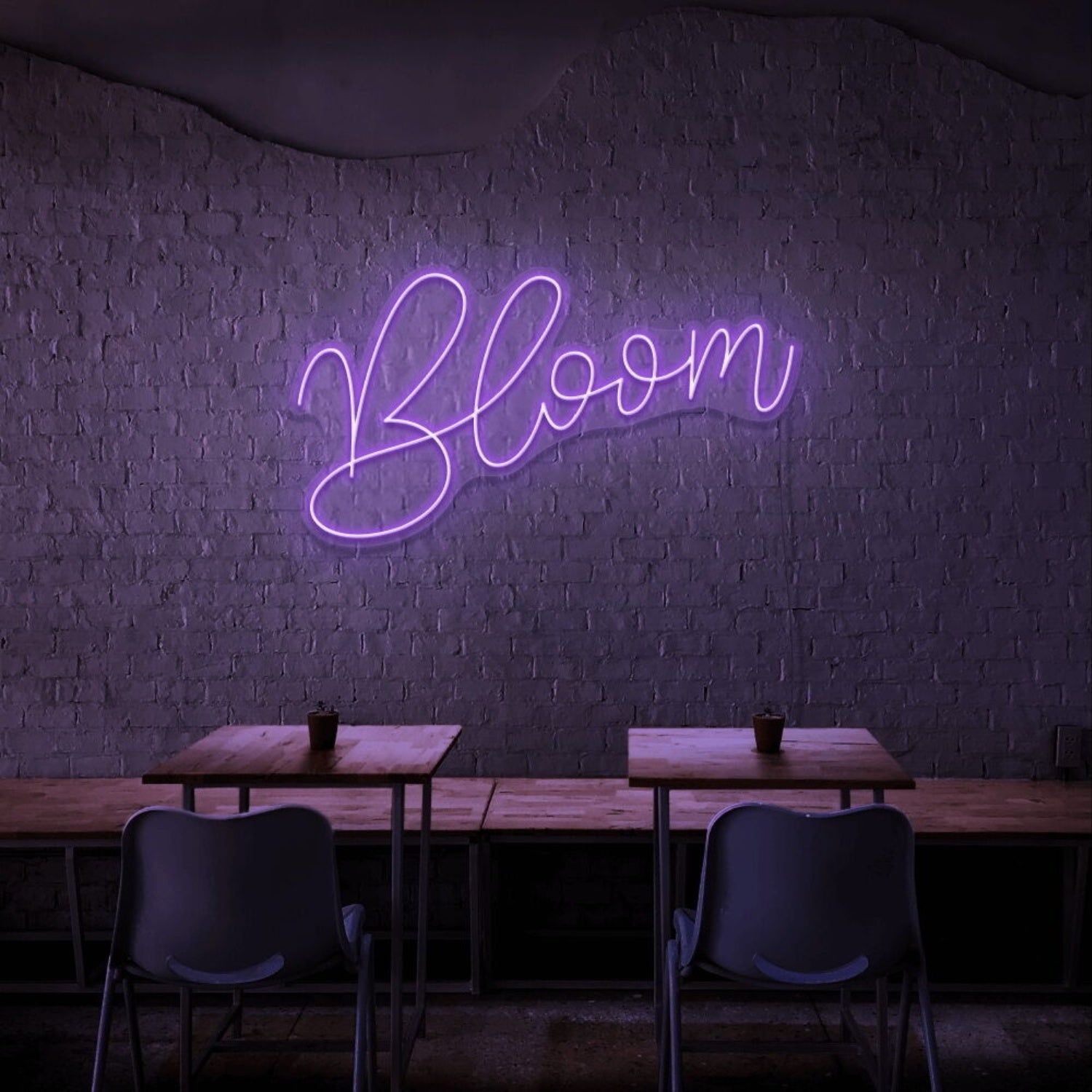 Bloom Neon Sign For Positive And Growth Spaces | Shineneon