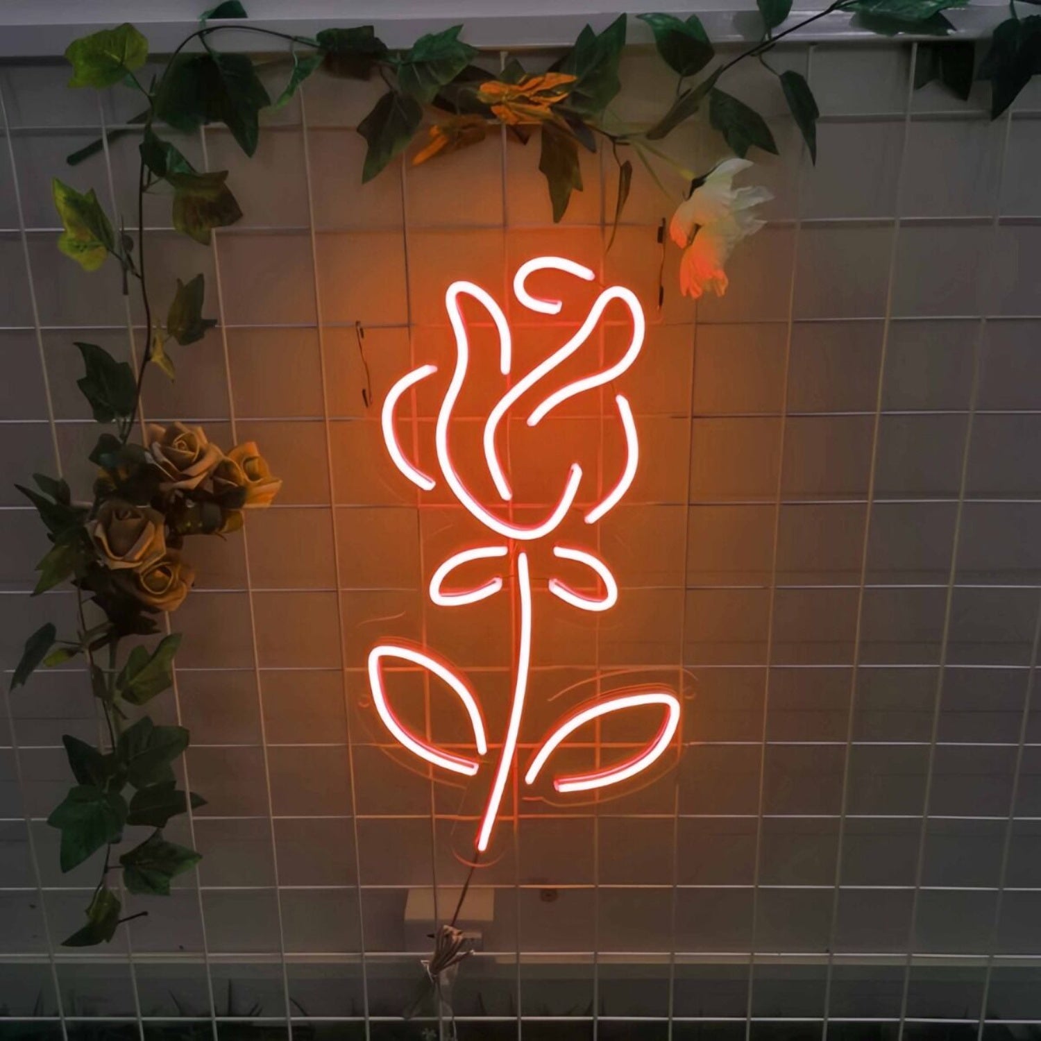 Blooming Rose Neon Sign | Shineneon