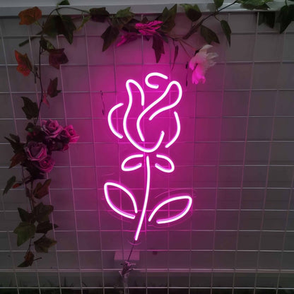 Blooming Rose Neon Sign | Shineneon