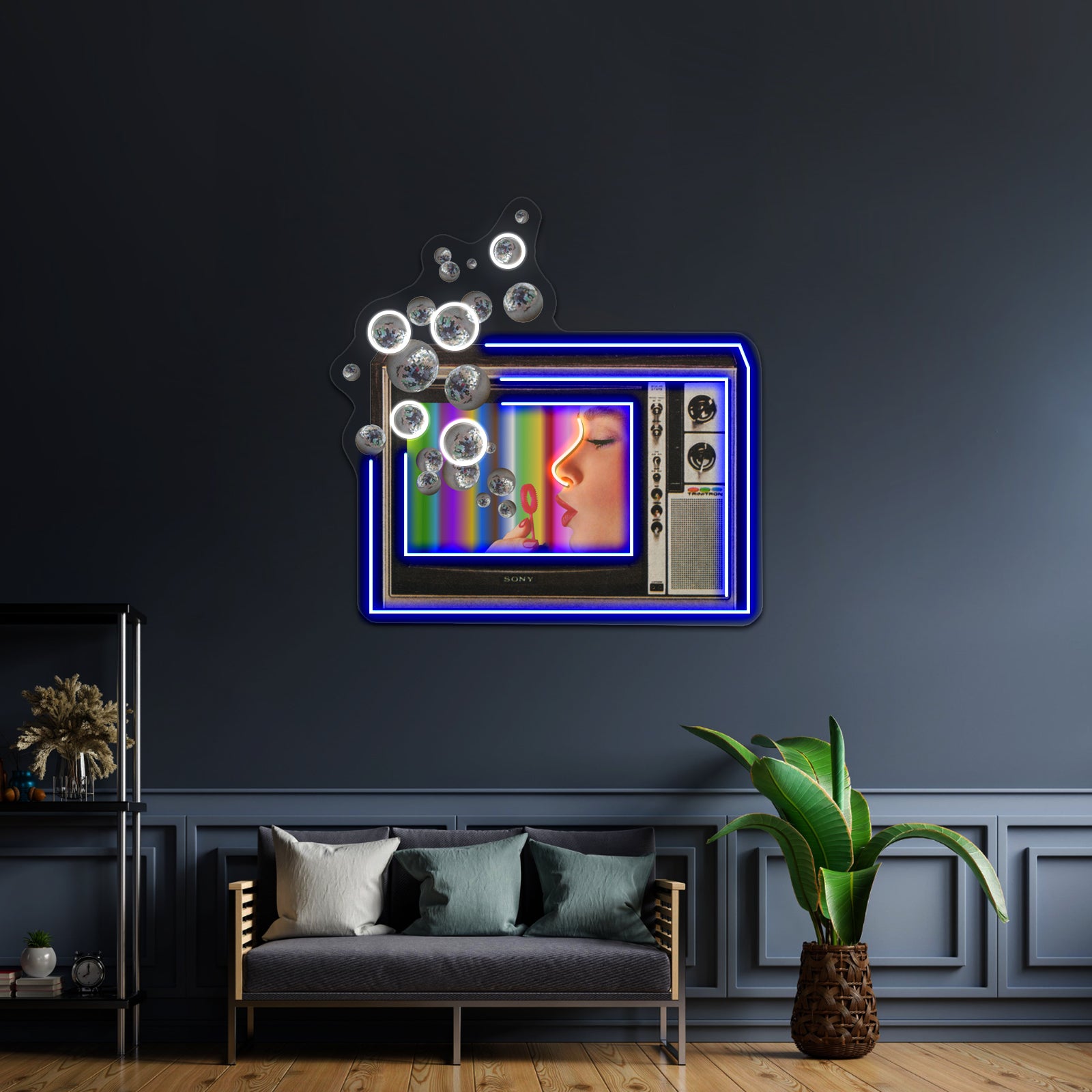 Blow Artwork Led Neon Sign