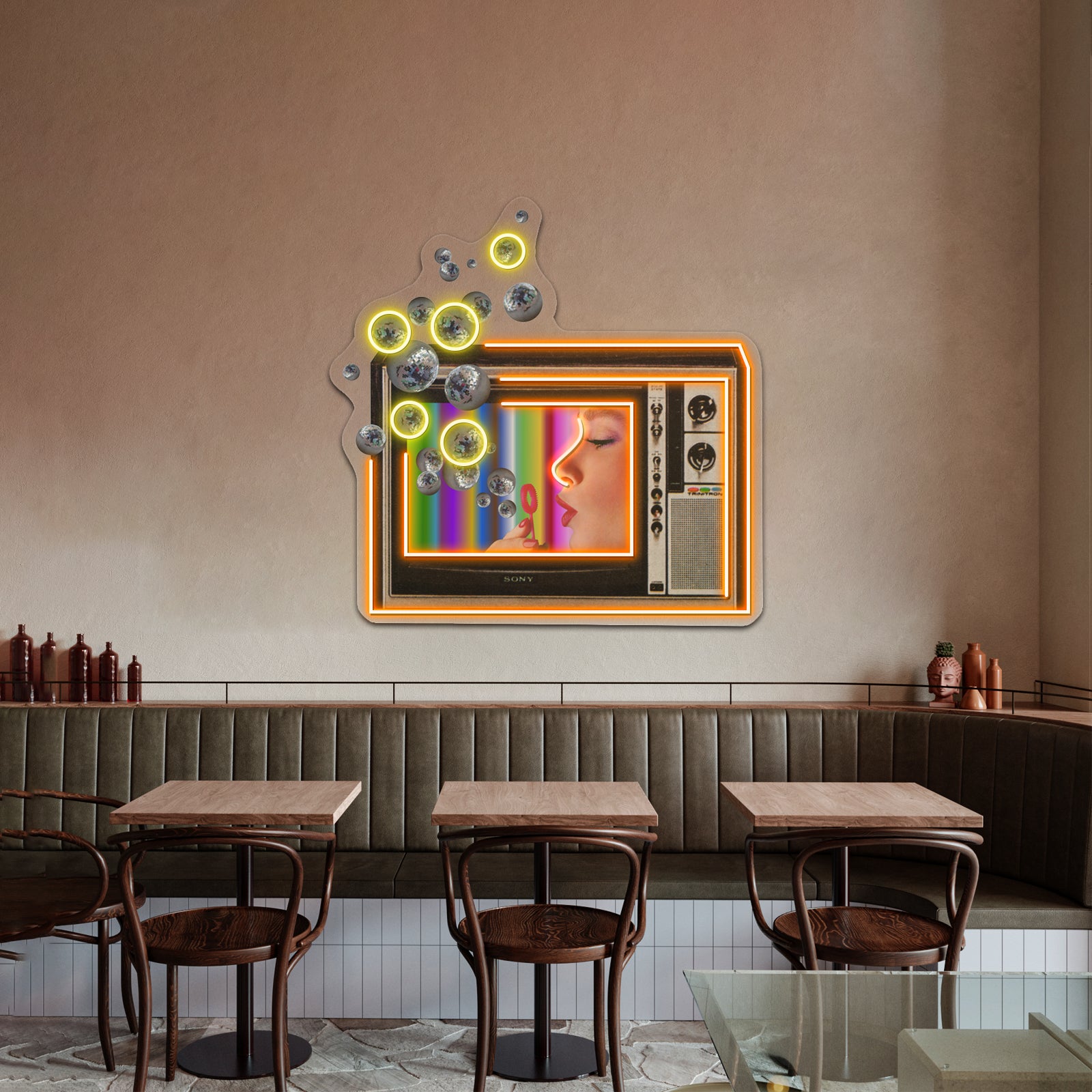 Blow Artwork Led Neon Sign