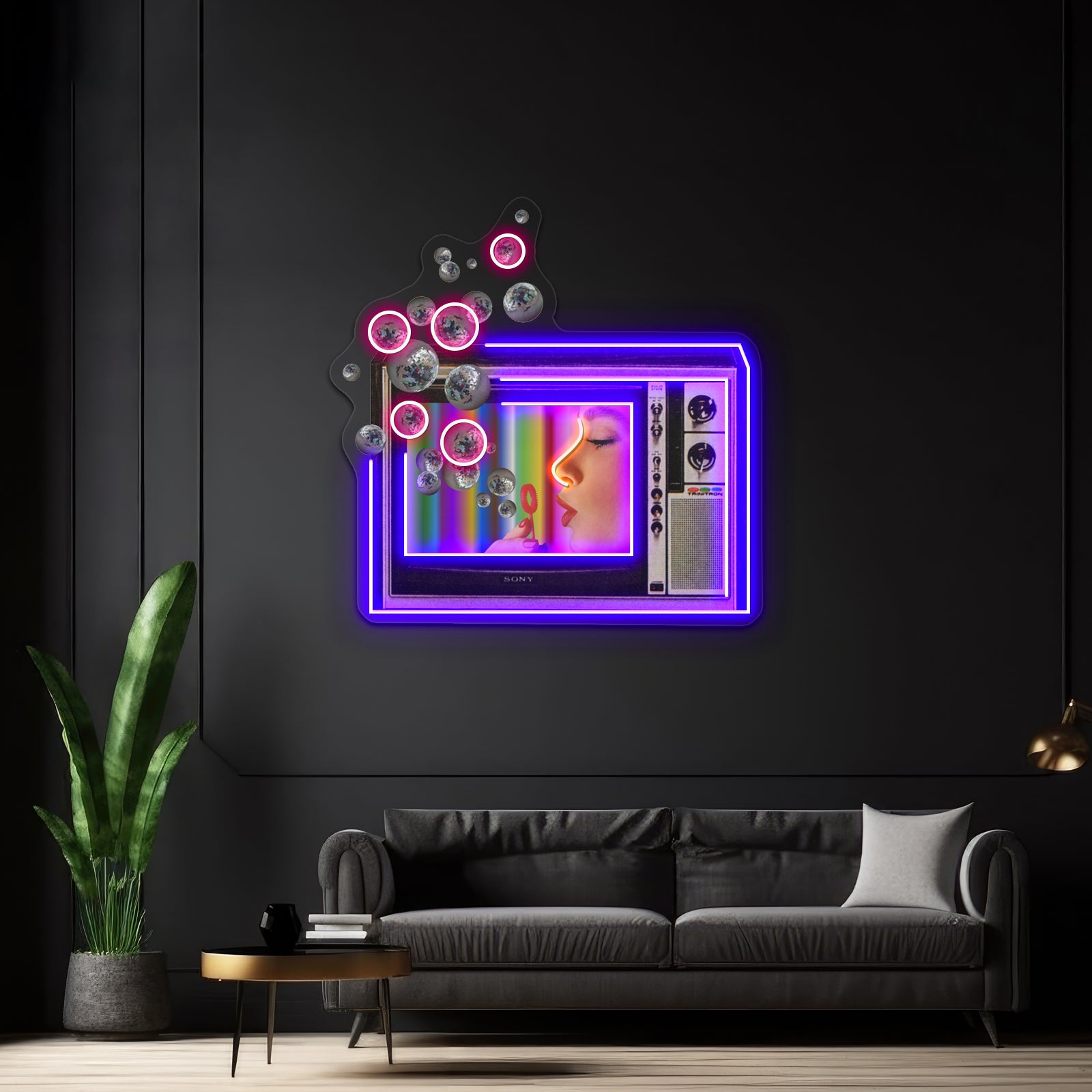 Blow Artwork Led Neon Sign