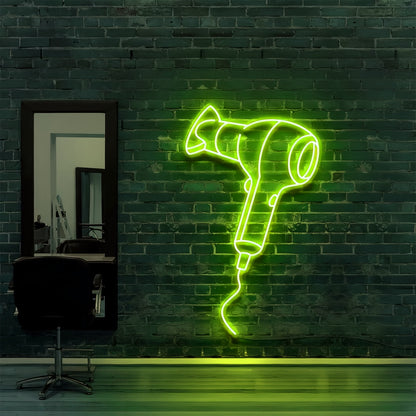 Blowdryer Illuminate Your Space With Neon Style | Shineneon
