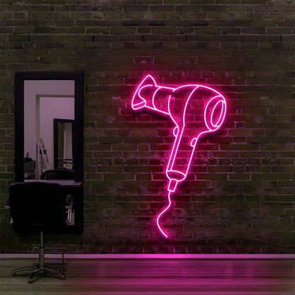 Blowdryer Illuminate Your Space With Neon Style | Shineneon