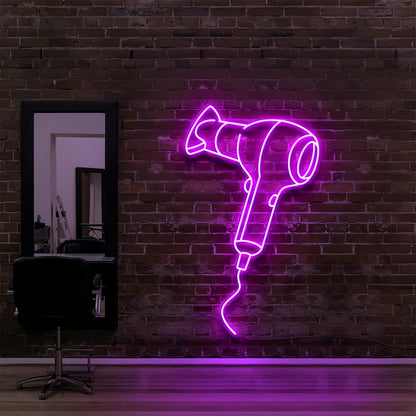 Blowdryer Illuminate Your Space With Neon Style | Shineneon