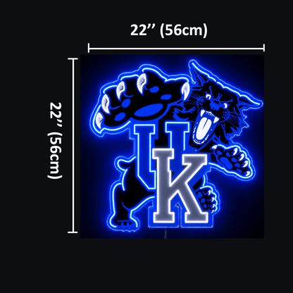 Blue and White UK Custom LED Neon Sign - Shineneon