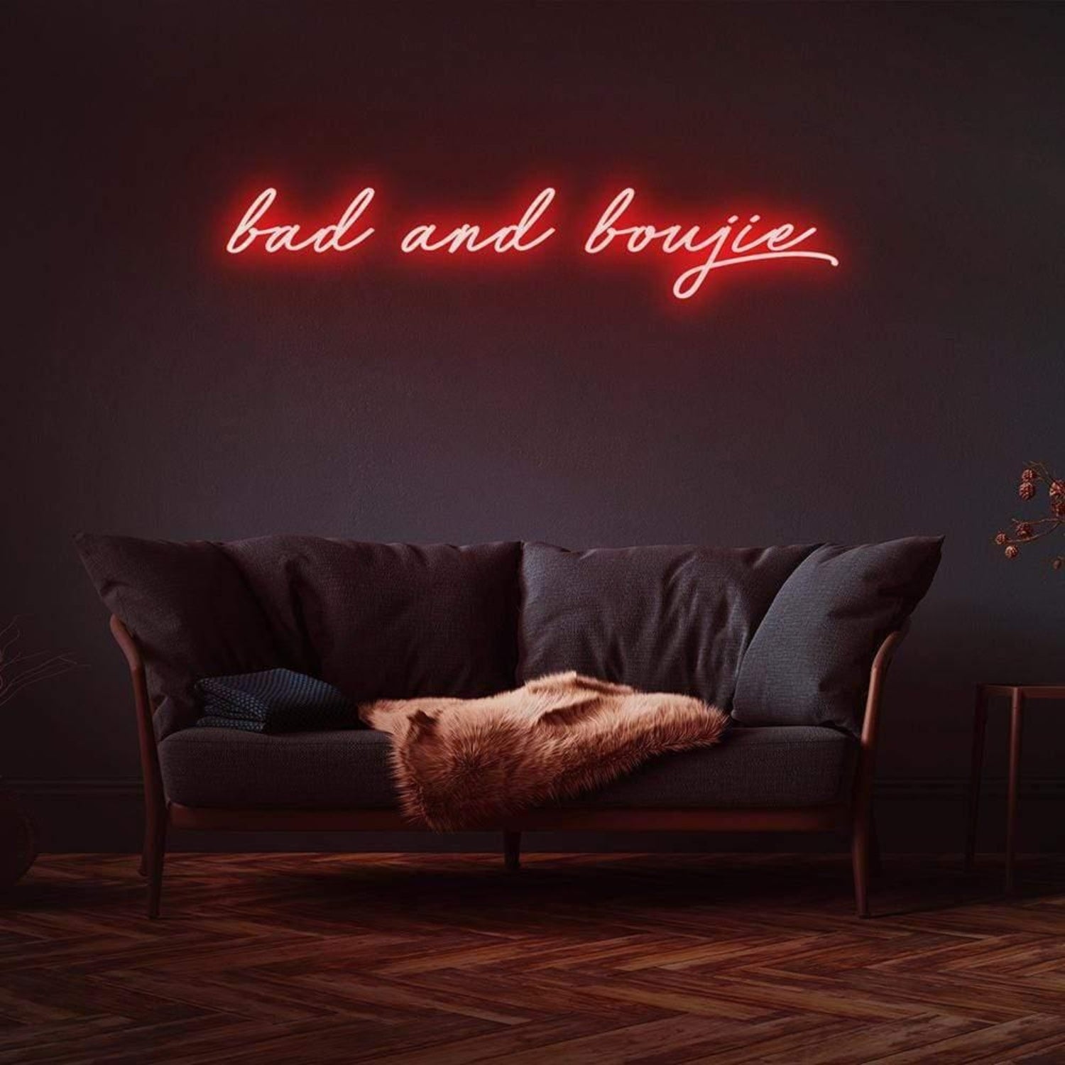 Blue Bad And Boujie Led Neon Sign For Modern Home Decor | Shineneon