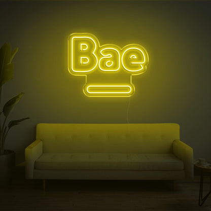 Blue Bae Led Neon Sign For Home Cafe Decor | Shineneon