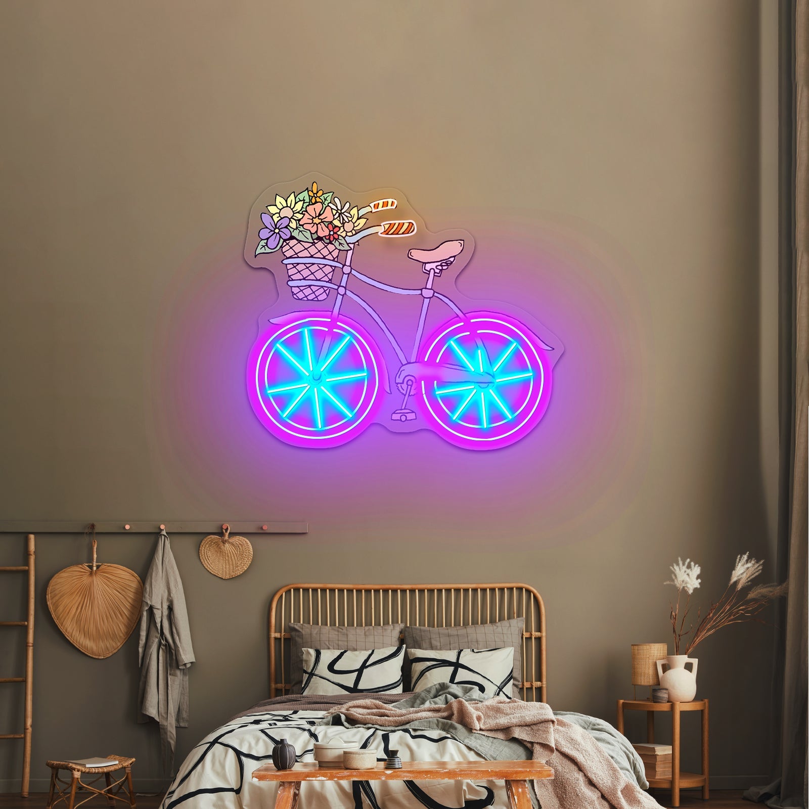 Blue Bicycle Neon Signs Summer Led Neon Signs - Shineneon