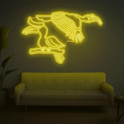 Blue Bird Led Neon Sign For Modern Home Wall Decor | Shineneon