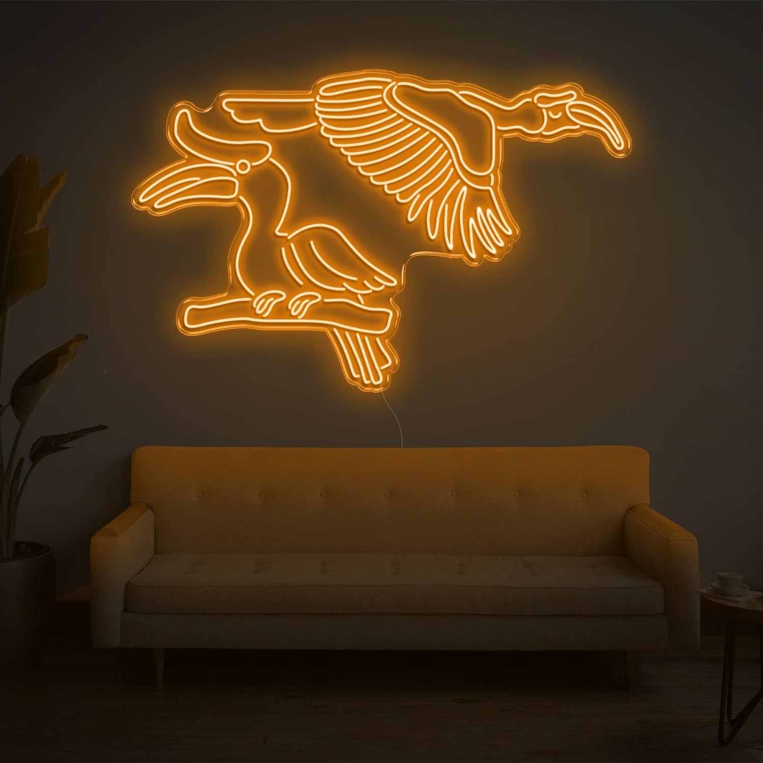 Blue Bird Led Neon Sign For Modern Home Wall Decor | Shineneon
