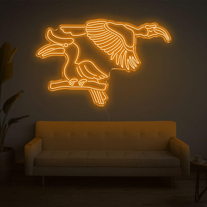 Blue Bird Led Neon Sign For Modern Home Wall Decor | Shineneon