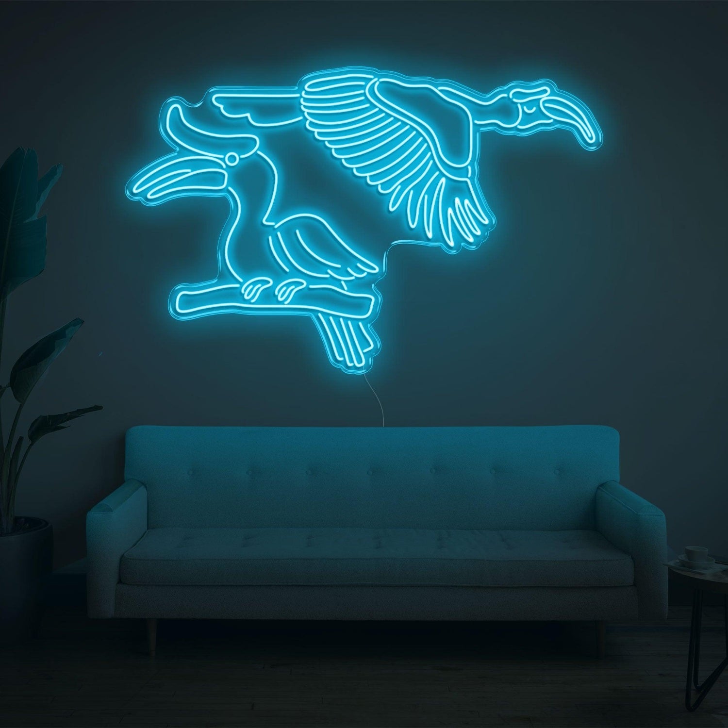 Blue Bird Led Neon Sign For Modern Home Wall Decor | Shineneon