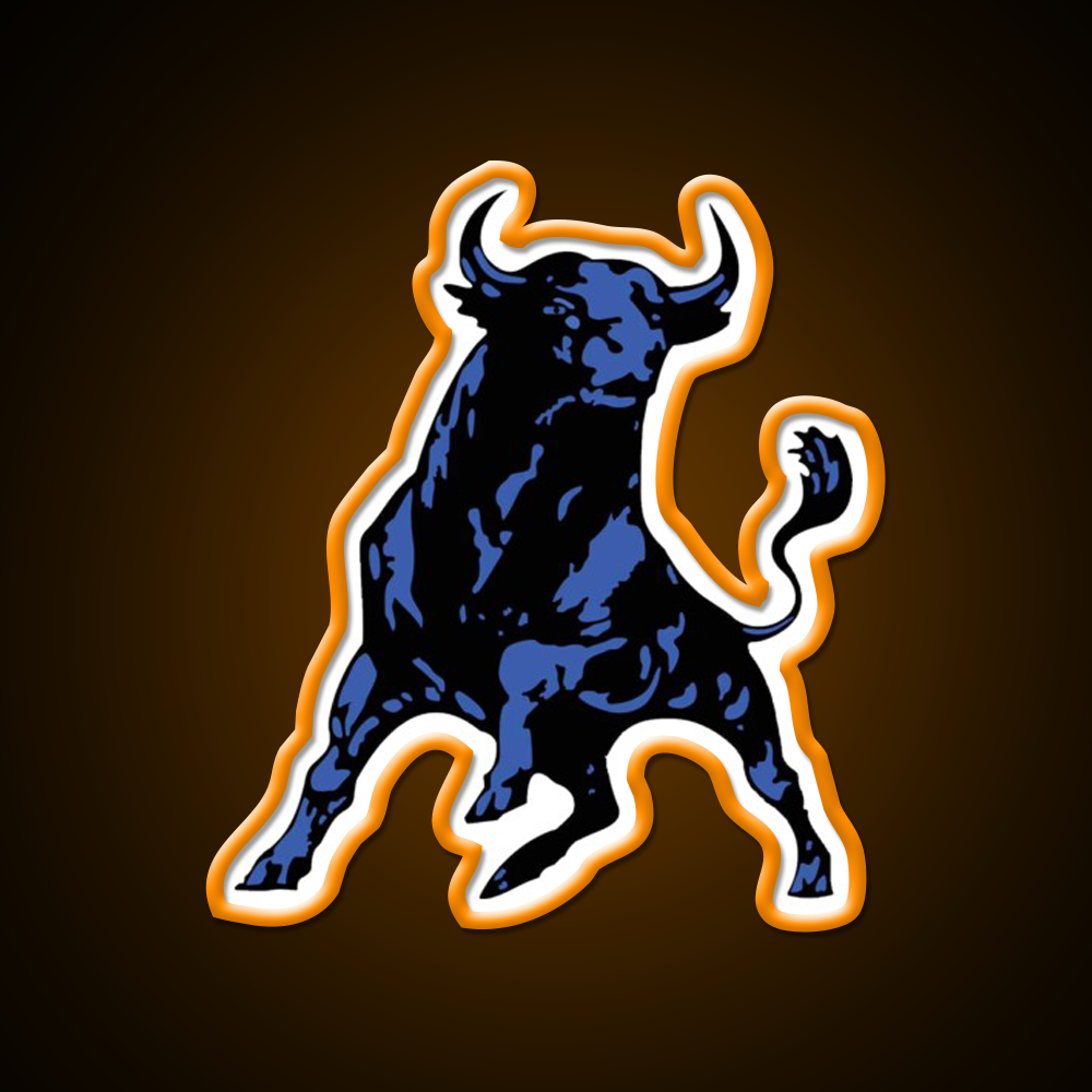 Blue Bull Beer Bar Decor Led Neon Sign Rgb Color - LED neon sign view 6