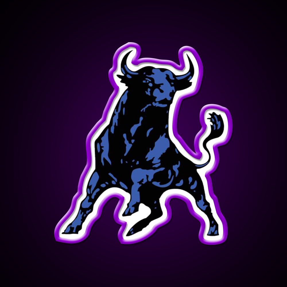 Blue Bull Beer Bar Decor Led Neon Sign Rgb Color - LED neon sign view 9