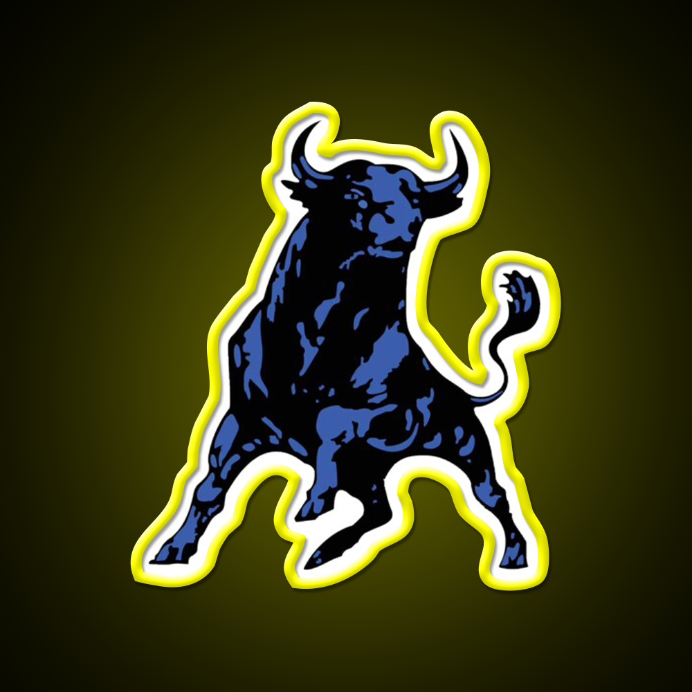 Blue Bull Beer Bar Decor Led Neon Sign Rgb Color - LED neon sign view 7