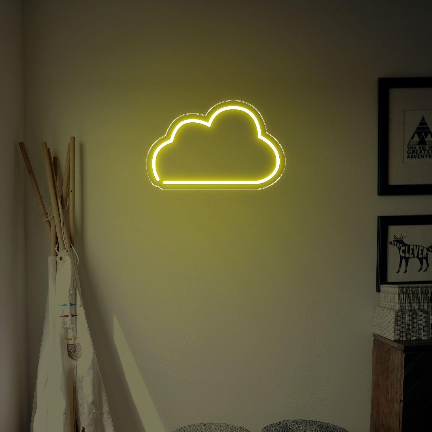 Blue Cloud Led Neon Sign For Home Decor | Shineneon