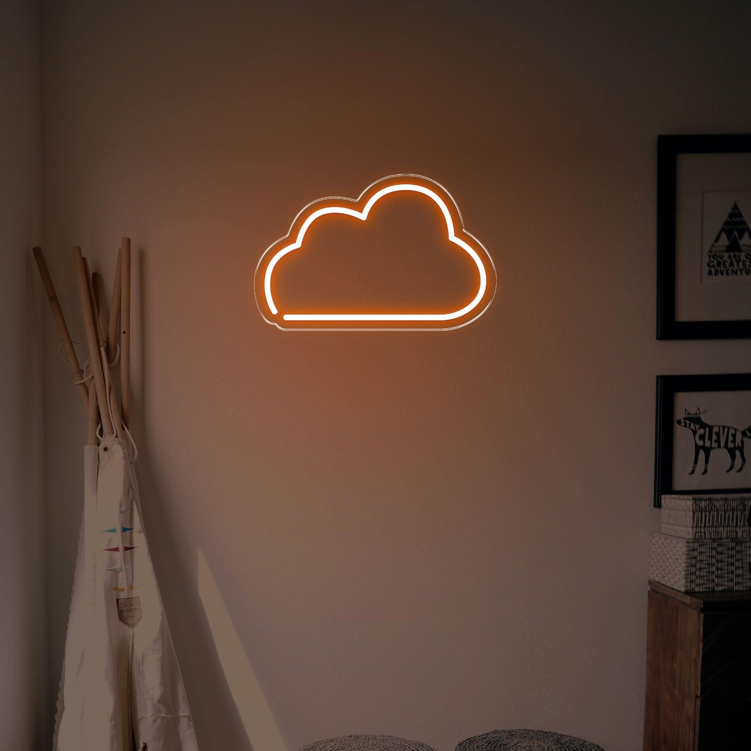 Blue Cloud Led Neon Sign For Home Decor | Shineneon