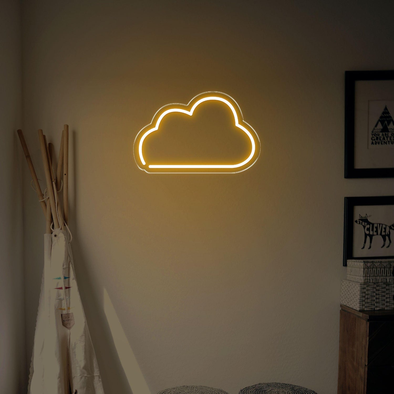 Blue Cloud Led Neon Sign For Home Decor | Shineneon
