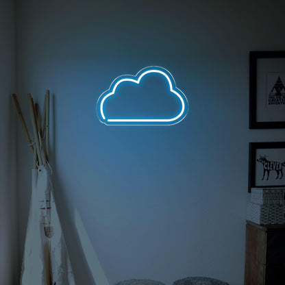Blue Cloud Led Neon Sign For Home Decor | Shineneon