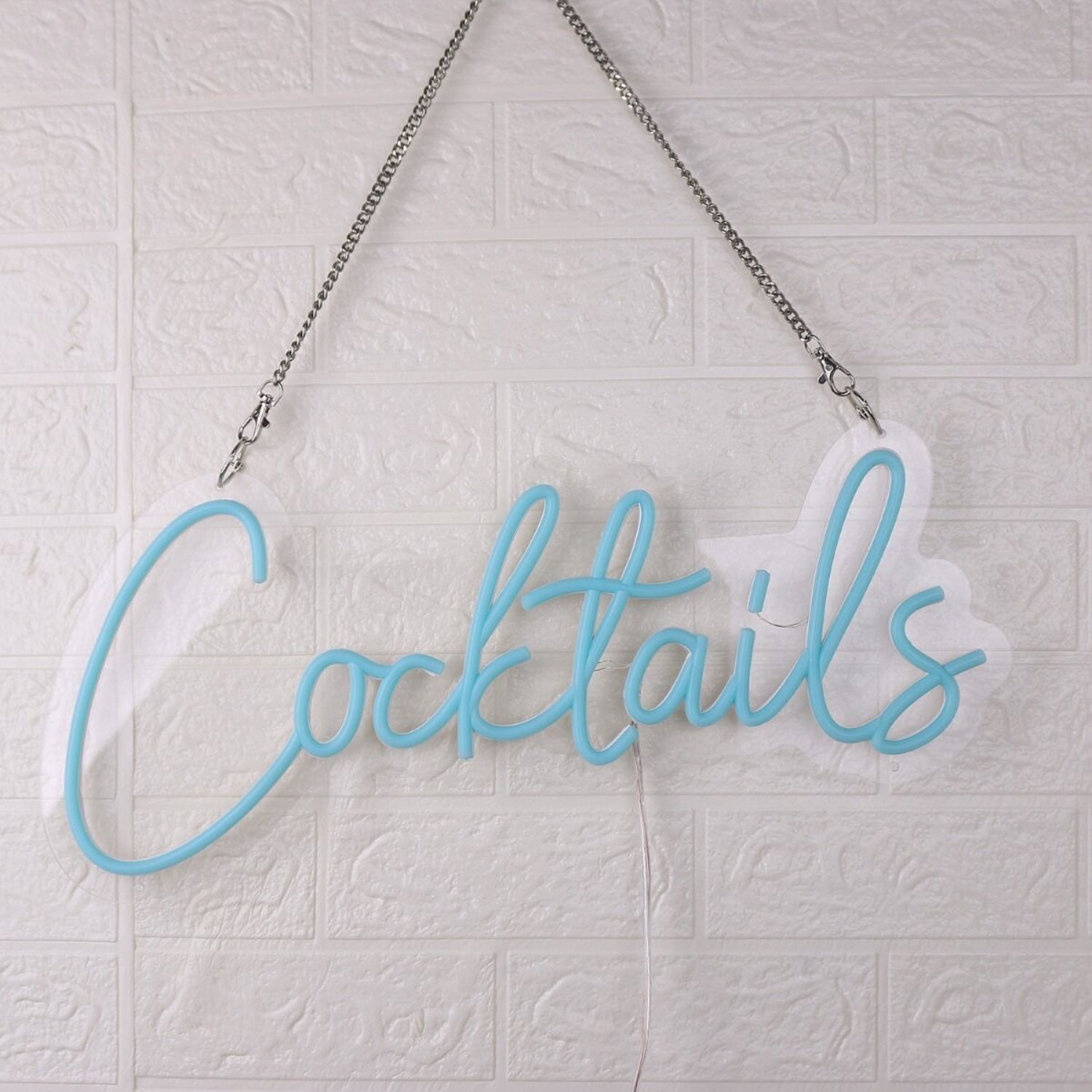 Blue Cocktails Led Neon Sign For Bars And Social Spaces - Shineneon
