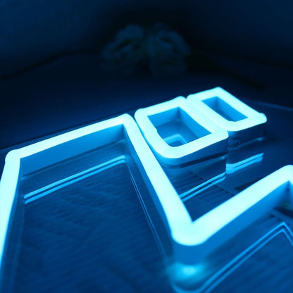 Blue Flash Custom Led Neon Sign - Shineneon