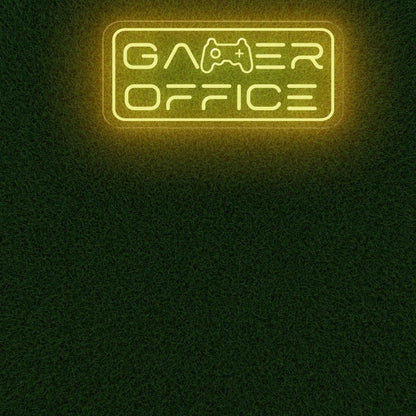 Blue Gaming Controller Gamer Office Led Neon Sign For Gaming Room Decor | Shineneon