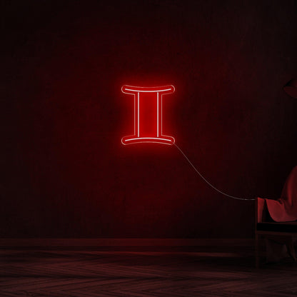 Blue Gemini Constellation Led Neon Sign For Home Decor | Shineneon