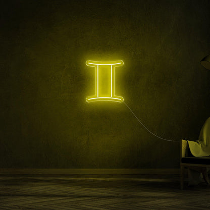 Blue Gemini Constellation Led Neon Sign For Home Decor | Shineneon