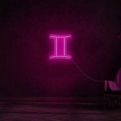 Blue Gemini Constellation Led Neon Sign For Home Decor | Shineneon