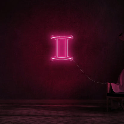 Blue Gemini Constellation Led Neon Sign For Home Decor | Shineneon