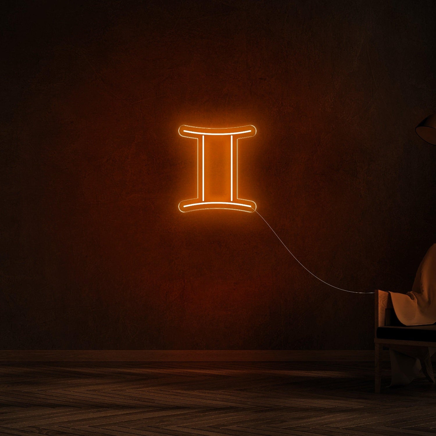 Blue Gemini Constellation Led Neon Sign For Home Decor | Shineneon