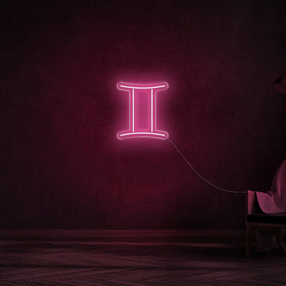 Blue Gemini Constellation Led Neon Sign For Home Decor | Shineneon