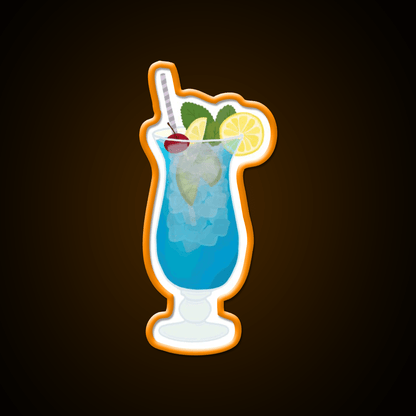 Blue Lagoon Cocktail Bar Decor Led Neon Sign Cocktail Bar Decor Rgb Color - Shineneon