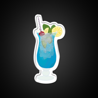 Blue Lagoon Cocktail Bar Decor Led Neon Sign Cocktail Bar Decor Rgb Color - LED neon sign view 11