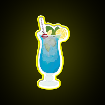 Blue Lagoon Cocktail Bar Decor Led Neon Sign Cocktail Bar Decor Rgb Color - LED neon sign view 7