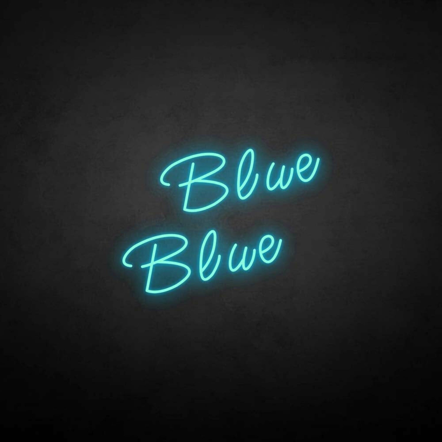 Blue Led Neon Sign - Shineneon