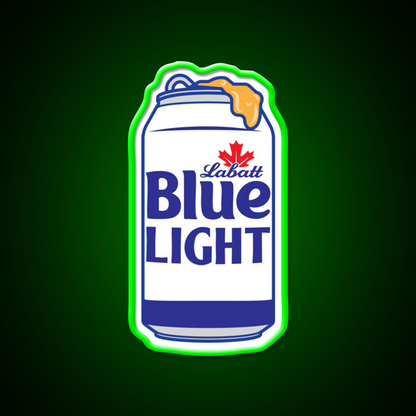 Blue Light Can Beer Bar Decor Led Neon Sign Rgb Color - LED neon sign view 8